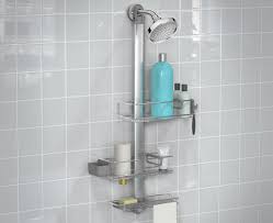 Simplehuman Adjustable Stainless Steel Shower Caddy Plus Organiser Shower Storage Hanging Shower Caddy Shower Caddy