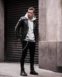26 Clean Street Style Outfits From This Influencer Mr Streetwear Magazine Mens Biker Style Jackets Men Fashion Leather Jacket Street Style