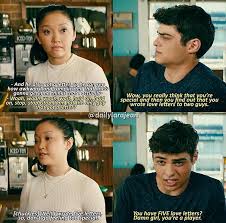 To All The Boys I Ve Loved Before Movie Quotes To All The Boys I Ve Loved Before Love Movie Romantic Movies Movie Couples