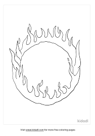 Philip evans / getty images have you ever wanted to color the flames of your candles? Ring Of Fire Coloring Pages Free Emojis Shapes Signs Coloring Pages Kidadl