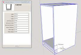 The optimal depth for a toe kick is 3 inches. Dynamic Component Cabinet Toe Kick Notch Dynamic Components Sketchup Community