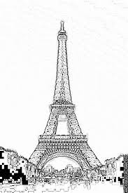 It is named after the engineer gustave eiffel, whose company designed and built the tower. Coloriage Tour Eiffel Delaunay