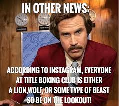 Pin By The Infinite Handcraft By Cind On Title Boxing Club Memes Title Boxing Boxing Club Funny Memes