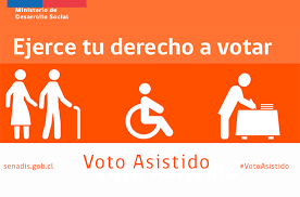 Votar é um verbo, infinitivo 1a pessoa singular de votar; Servicio Nacional De La Discapacidad