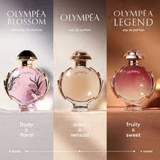 A mythical goddess, she shakes the earth, and her perfume captivates. Olympea Blossom Eau De Parfum Paco Rabanne