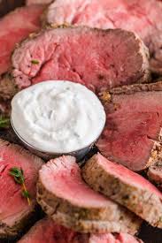 Press remaining seasoning mixture evenly onto all surfaces of beef roast. Creamy Horseradish Sauce Rivals The Best Steakhouse Sauce Excellent Paired With Prime Rib Beef Tenderloin Or Horseradish Sauce How To Cook Beef Sauce Recipes