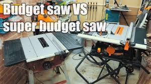 Budget Table Saw Vs Super Budget Table Saw Evolution Vs Einhell Youtube