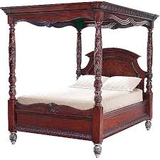 West Indies Ii King Poster Canopy Bed Bed Canopy Bed Furniture