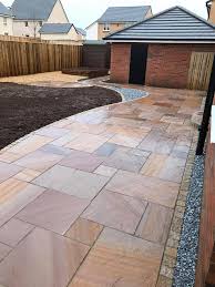 Maybe you would like to learn more about one of these? Natural Paving Classicstone Paving Landscaping Stone Paving Paving Ideas Paving Design G Outdoor Gardens Design Small Patio Garden Circular Patio