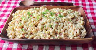I make it weekly at this point. Comment Preparer La Plus Delicieuse Salade De Macaroni Une Recette De Chef Facile A Reproduire Best Macaroni Salad Macaroni Salad Recipe Classic Macaroni Salad
