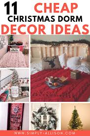 11 Festive Dorm Christmas Decorations Simply Allison Christmas Dorm Decorations Dorm Room Christmas Decorations Christmas Dorm