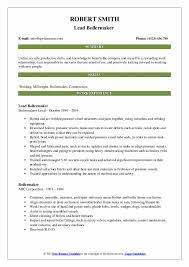 In addition, they have to erect or run repairs on water treatment plants, air pollution equipment, smokestacks and storage tanks. Boilermaker Resume Samples Qwikresume