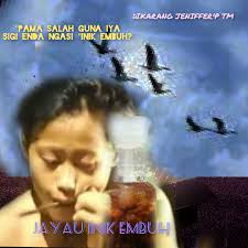 Malam lg kitai begulai enggau cherita pandak "Jayau Inik Embuh"ngarap  besabar au laban bedau ambis dikarang☺️