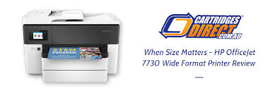 When Size Matters Hp Officejet 7730 Wide Format Printer Review