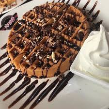 Kaspas Desserts On Instagram Its Waffle Time Kaspas Dessert Waffles Crepe Sundae Smoothie Milkshake Gelato Cafe Food Dessert Waffles Food Cravings