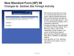 Guidance notes to help you complete form 24. New Standard Form Sf 86 Jpas Release 4