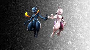The page features one of the most famous anime characters: Shadow Mewtwo Wallpapers Wallpaper Cave