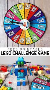 Free Printable Lego Challenge Game Lego Challenge Lego Activities Lego