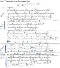 All Of Me John Legend Guitar Chord Chart Gitarre Noten Gitarren Songs Gitarre
