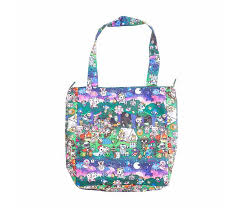 Ju Ju Be Jujube Camp Toki Be Light Everyday Lightweight Zippered Tote Bag Tokidoki X Jujube Collection
