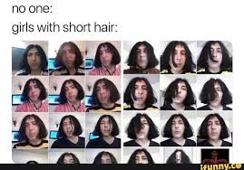 No One Girls With Short Hair Ifunny Girl Short Hair Short Hair Styles Hair