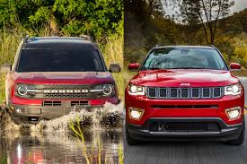 Is the baby bronco a chip off the block or a pretender to the name? 2021 Ford Bronco Sport Vs 2020 Jeep Compass Which Is Better Autotrader