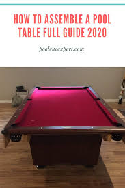 How To Assemble A Pool Table Full Guide 2020 In 2020 Best Pool Tables Pool Table Felt Pool Table