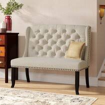 Dining benches don't even have to be used with a dining table. Wayfair Dining Benches With Backs You Ll Love In 2021