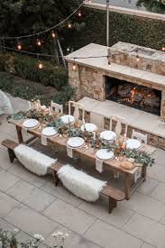These are also great food ideas for your neighborhood block party or 4th of july party this year, too! Our Thanksgiving Tablescape Andee Layne Outdoor Dinner Outdoor Dinner Parties Thanksgiving Tablescapes