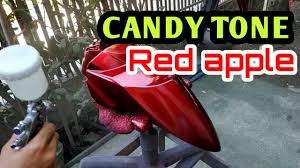 Macam macam warna merah beserta nama dan gambarnya lengkap. Cat Candy Tone Red Dasaran Silver Gelap Youtube