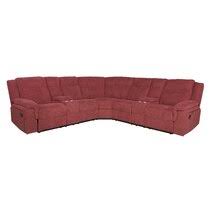 Designs with two pieces, three pieces and more assure that there's a chaise sectional for every room. Reclining Red Sectionals You Ll Love In 2021 Wayfair
