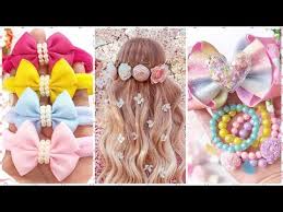 طريقة عمل توك شعر للمدرسة فى المنزل بكل سهولة مشروع مربح جدا من البيت How To Make Hair Bands Youtube In 2020 Hair Bows Crochet Crochet Necklace