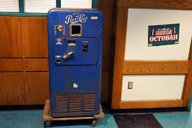 Where i live the vending machine has both pepsi & coke. Rule About Soda Vending Machines In Schools Can Bend For Vintage Item That Just Popped Up Cambridge Day