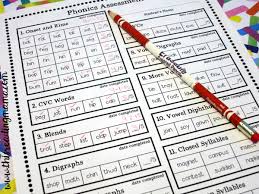 Print multiple pages for use with entire class. Free Phonics Assessment For K 3rd Grades