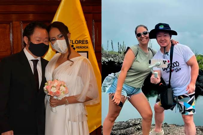 Quién es Erika Muñoz, esposa de Kenji Fujimori?