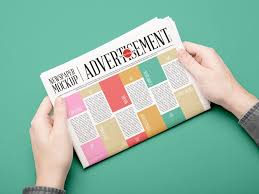 Presenting 5 tabloid size newspaper mockups that enable you to showcase your print ad. 30 Nice Newspaper Advertisement Mockup Templates Creatisimo Net