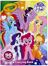 There are all pony games on gamesmylittlepony.com, such as equestria girls, my little pony equestria. Buy Crayola My Little Pony Coloring Book With Stickers Gift For Girls And Boys 96 Pages Ages 3 4 5 6 Online In Turkey B08lqn6362
