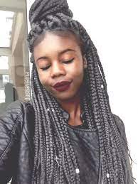 Mood Board Gray Hair X Melanin Queensmelanin Hair Styles Box Braids Hairstyles Blonde Box Braids