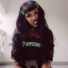Kamila Oliveira Adorablemya Psychobilly Psychobillygirl Alternativeblackgirl Bettiebang Alternative Black Girl Alternative Black Girls Psychobilly Girl