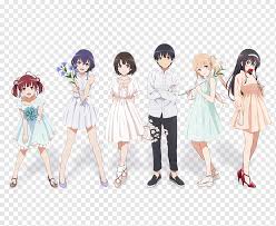 Suchen sie nach anime png bildern oder vektoren? Saekano Wie Man Eine Langweilige Freundin Grosszieht 2 Anime 2 Anime Anime A1 Bilder Anime Aniplex Png Pngwing