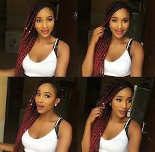 Black And Burgundy Hair Box Braids 5pcs 24 Black Burgundy Ombre Tcolor Box Braids Hair Synthetic Jumbo Hair Braid Box Braids Styling Box Braids Hairstyles Burgundy Box Braids