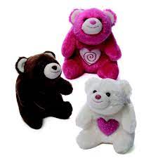 Snuffles Bears With A Heart Valentine Set Of 3 Plush 5 4043922 Gund Valentinesday Gund Bear Valentines Bear Teddy Bear