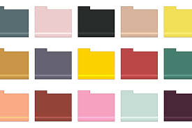 Minimalist Folder Icons Volume 2 Ad Icons Mac Windows Folder In 2020 Folder Icon Desktop Icons Minimalist Icons