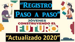 ¿cómo registrarse en jóvenes construyendo el futuro 2021? Registro Becarios Jovenes Construyendo El Futuro En 2020 Paso A Paso Youtube