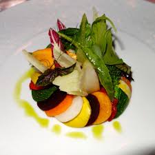 Warm Vegetable Salad The Best Veggie Presentation I Have Ever Seen At Il San Pietro Michelin Starred Restaurant Over Food And Drink Food Food Presentation