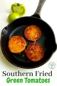 Bring a bit of southern cooking to the table with fried green tomatoes coated with egg and cornmeal and deep fried until golden brown. Fried Green Tomatoes Recipe Fried Green Tomatoes Green Tomato Recipes Green Tomatoes