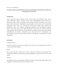 Sekumpulan peraturan, kegiatan, dan prosedur yang digunakan oleh pelaku suatu disiplin ilmu. Resume Jurnal Pengeringan Blog Ub