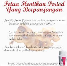 Darah haid tak berhenti lebih 15 hari. Jamu Ibu Dara Petua Henti Period Yang Berpanjangan