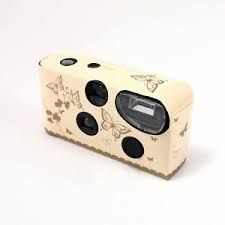 ¿buscas camara desechable y con precios baratos? Camara Desechable Con Flash Marfil Y Oro Mariposa Boda Paquete De 1 2 5 O 8 Ebay