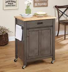 The work surface should be determined by both how it looks in your space as well as its primary use. Gracie Oaks Jonesville Kitchen Cart Butcher Block Top Reviews Wayfair
